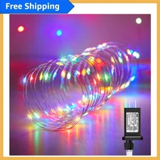 Bright Multicolor LED String Lights 40 Ft - Perfect for Indoor Outdoor Events