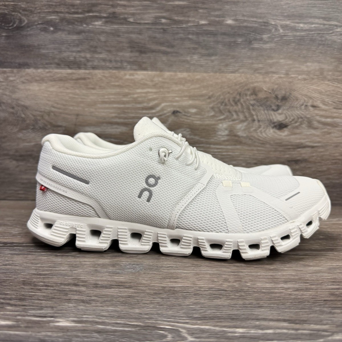 Size 8 - On Cloud 5 All White W for sale online | eBay