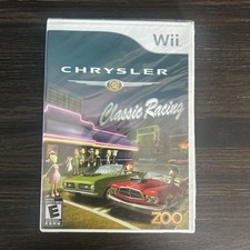 Chrysler Classic Racing Wii Nintendo Factory Sealed Brand New Nice Free US Ship