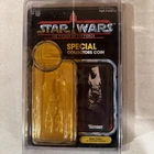 Vintage Kenner Star Wars Power Of The Force Cardback - Han Solo In Carbonite
