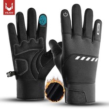 Winter Cycling Gloves Water Resistant Touch Screen Full Finger Biking Gloves