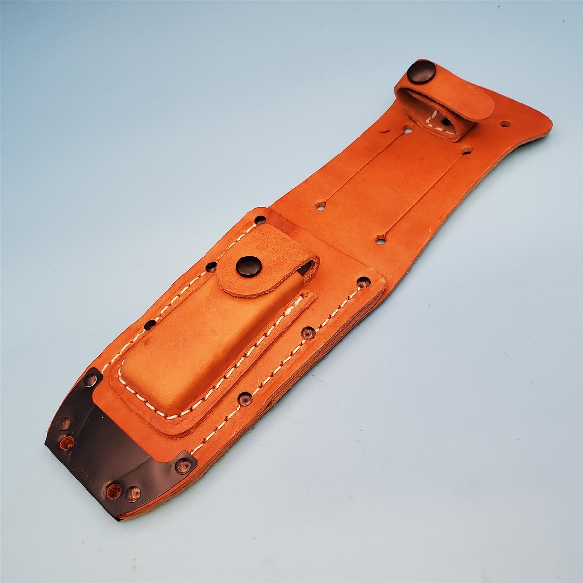 Ontario JPK Pilot Survival Leather Fixed Blade Knife Belt Sheath