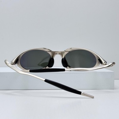 SE　オークリー　ロミオ Oakley Romeo X-Metal Sunglasses Silver Frame Purple Green Gradient