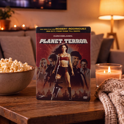 Planet Terror Steelbook DVD Robert Rodriguez Grindhouse Horror Action Postkarte