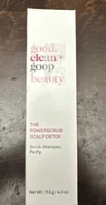 Good Clean Goop Beauty Powerscrub Scalp Detox Purify Amino Acid Acai Fruit 4 oz