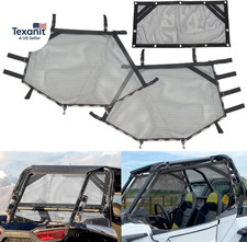 Front Rear Window Wind Screen Shade Shield Cover Window Mesh Net Roll Cage Mesh