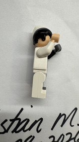 LEGO Two-Face Minifigure bat004 7781 Set BATMAN 2006 Black Stripe Hips