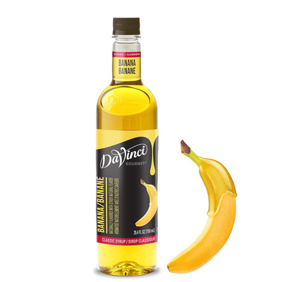 Classic Banana Syrup, 25. Fluid Ounces (Pack of )
