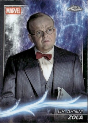 2025 Topps Marvel Chrome Dr Arnim Zola Captain America Phase One #25