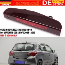 3 Bremslicht für Opel Corsa D&E  LED Bremsleuchte Rücklicht-Rot #13188045 DEU