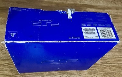 Playstation 2 Console Original EMPTY Box ONLY (NO PS2 SYSTEM) Fat SCPH-30001 Old