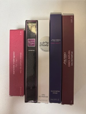 Phiolen Shiseido, Narciso Rodriguez, Issey Miyake , Lancome 5Stück Neu