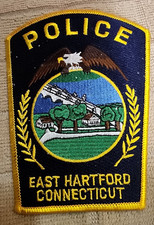 CT East Hartford Connecticut Police Department Shoulder Patch