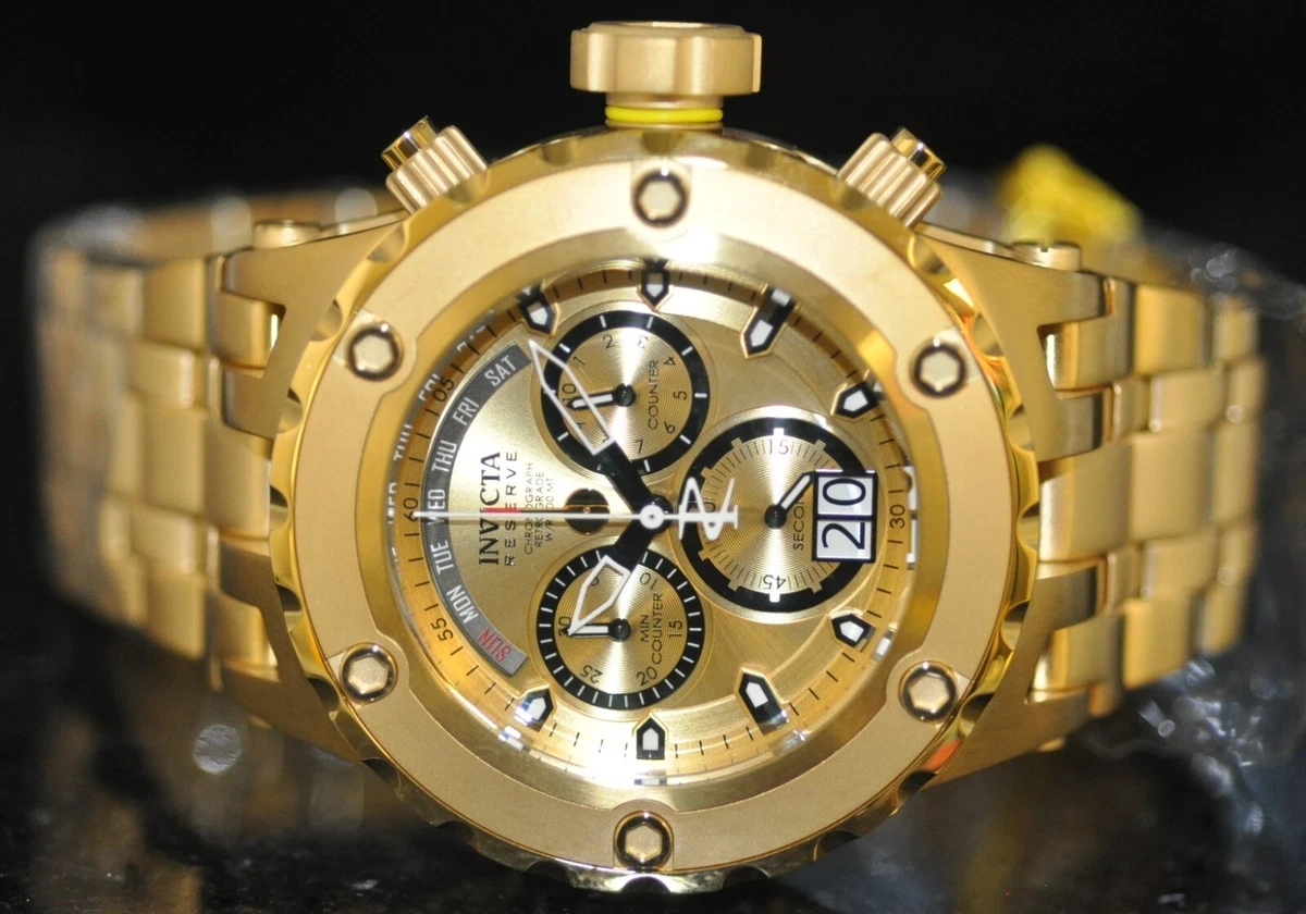Invicta subaqua reserve clearance gold