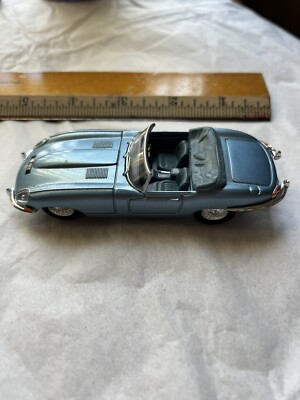 Corgi Jaguar E Type 1964 Convertible Near Mint Light Blue No Scratches ...