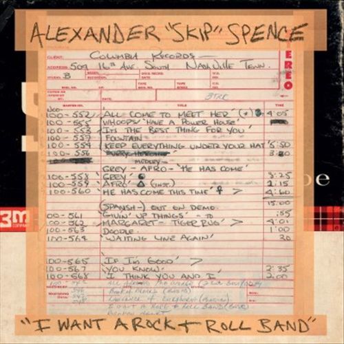 ALEXANDER SPENCE I WANT A ROCK & ROLL BAND/I GOT A LOT TO SAY/MARY JANE NEW 7 IN - Picture 1 of 1
