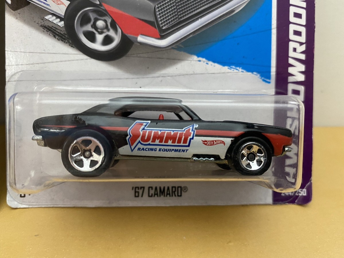 hot wheels HW showroom 67 camaro summit W/ race team IV 67 camaro