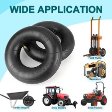 2PCS 4.10 3.50-4" Inner Tube 410/350-4 For Hand Truck/ Dolly / Snowblower Tire