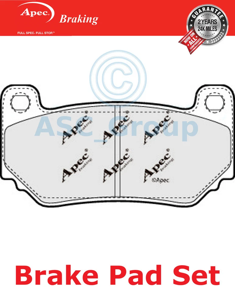 Jeu De Plaquettes De Frein Avant Apec Qualité OE Remplacement PAD1346 - Photo 1/1