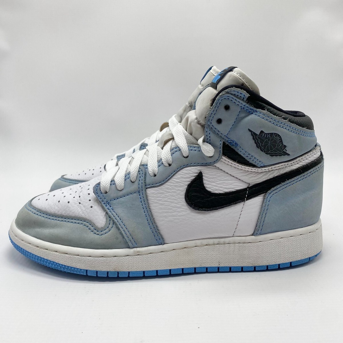 靴 Air Jordan 1 High OG\"University Blue Nike Air Jordan 1 Retro OG High UNC toe University Blue