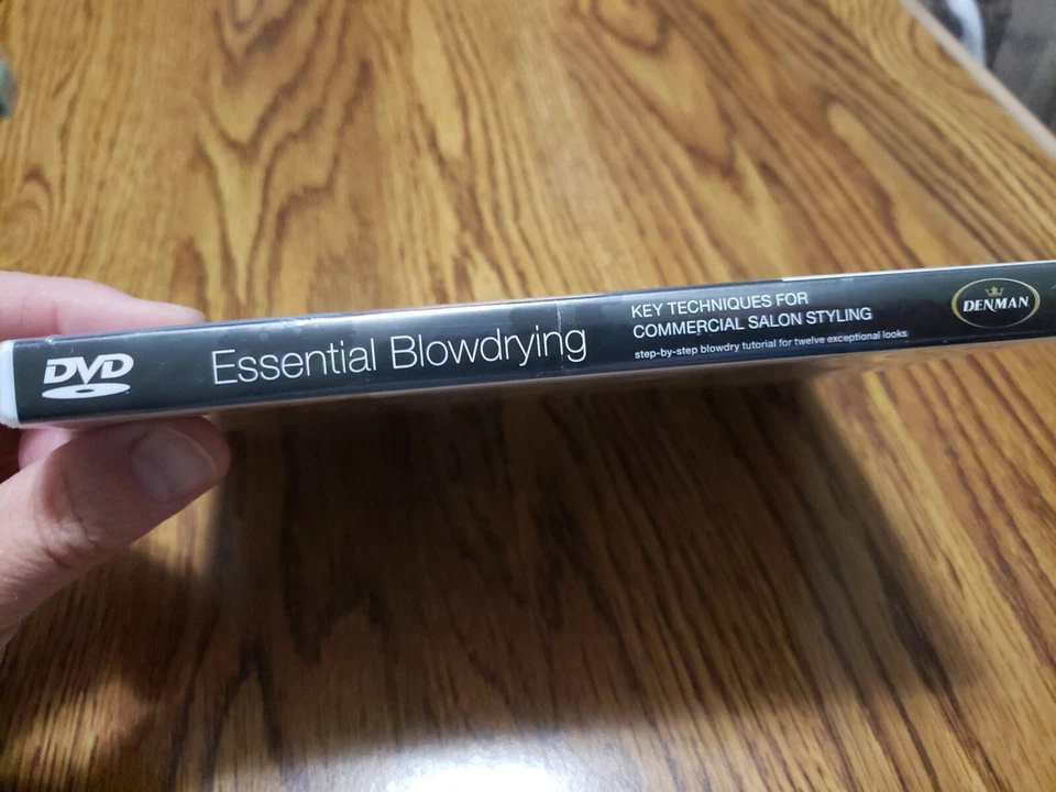 Denman Essential Blowdry DVD 工厂密封技术适用于商业造型 — 第 3/3 张图片