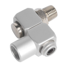 Image of Sealey Z-Swivel Air Hose Connector 1/4"BSP - SA902