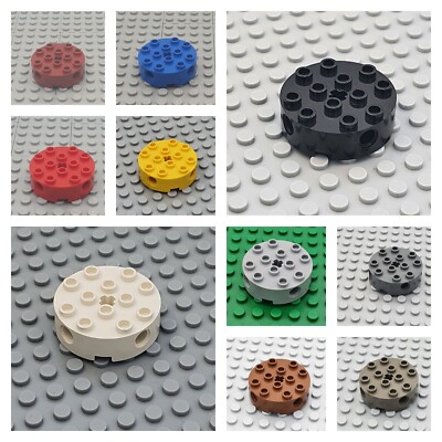 LEGO  2x Technic Rundstein 4x4 Brick - 6222 - versch. Farben
