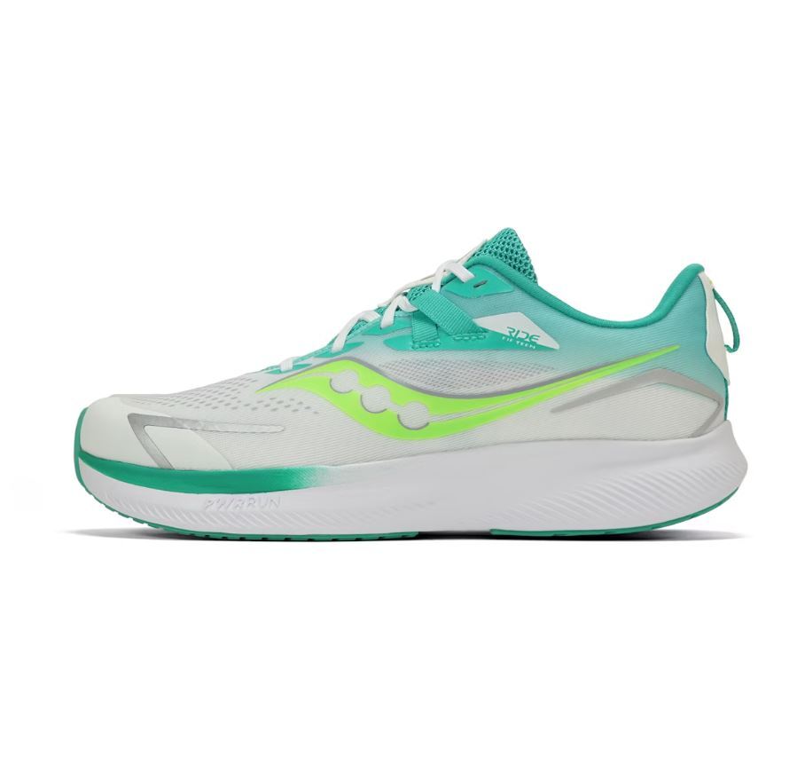 Scarpe Saucony RIDE 15 Junior bianco verde - SK167456