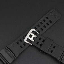 Watch Band Strap Repalce Parts for Casio GW-9400 GW-9300 With Silver clasp