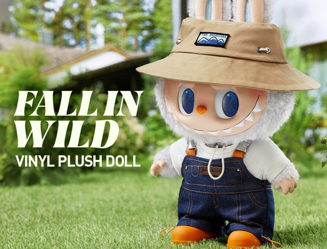 NEW THE MONSTERS FALL IN WILD LABUBU POPMART Big Plush Doll NEW THE MONSTERS FALL IN WILD LABUBU POPMART Big Plush Doll