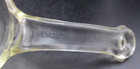 Vintage Heavy Clear Glass Pickle Dipper Scoop Embossed 9.5" Long 4" Rim Opening — photo 2