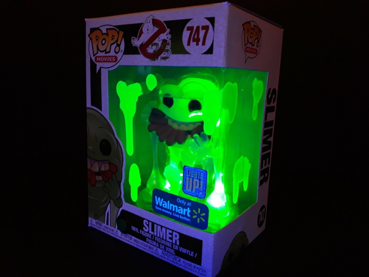 Custom Funko Pop - Light Up 747 Slimer, Walmart Exclusive | eBay