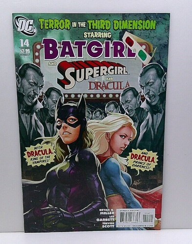 BATGIRL #14 2010 COVER ART BY STANLEY ARTGERM LAU SUPERGIRL DRACULA