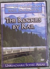 Great American Rail Journeys: The Rockies by Rail  DVD (2003) Brand New Sealed!