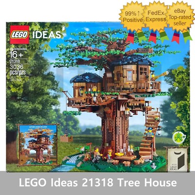 LEGO Ideas 21318 Tree House - 3036 Pieces / Brand New Sealed Package Box