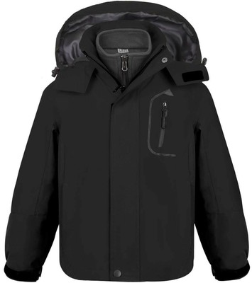 MORCOE Womens 3 in 1 Waterproof Ski Jacket Windproof Parka Mountain Outerwear Raincoat with Removable Puffer Inner Snow Coat