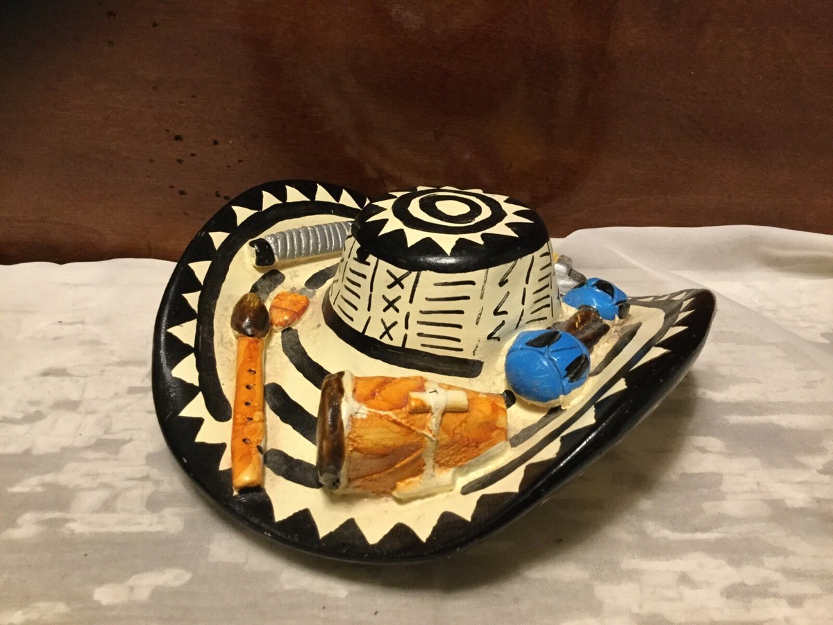 Hand painted cowboy hat Super Customized Hand Painted and Distressed Rambler ~ A  main image 2