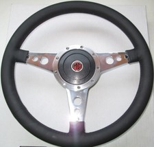 New 14 Leather Steering Wheel Adaptor For Mgb 1970-76 Moto-lita Moto Lita