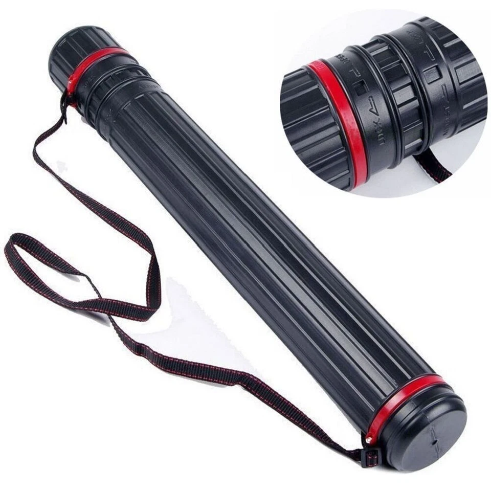 Soporte de tubo de carcaj de flecha ajustable 12-24 piezas estuche de tiro con arco hombro trasero con cinturón Foto 2 de 4