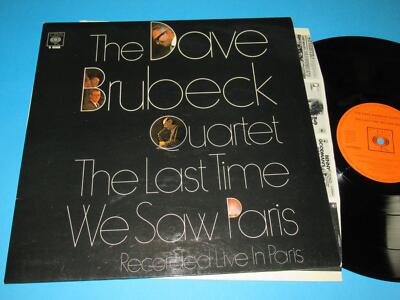 The Dave Brubeck Quartet / The Last Time We Saw Paris (GER 1968, CBS S 63358) LP