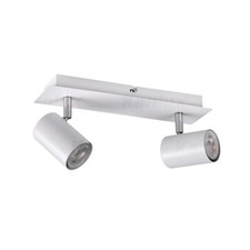 Kanlux  EVALO 2 White Double Surface Mounted Wall Ceiling Spotlight GU10 Led