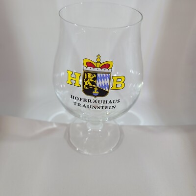 Hofbrauhaus Traunstein German Beer Glass