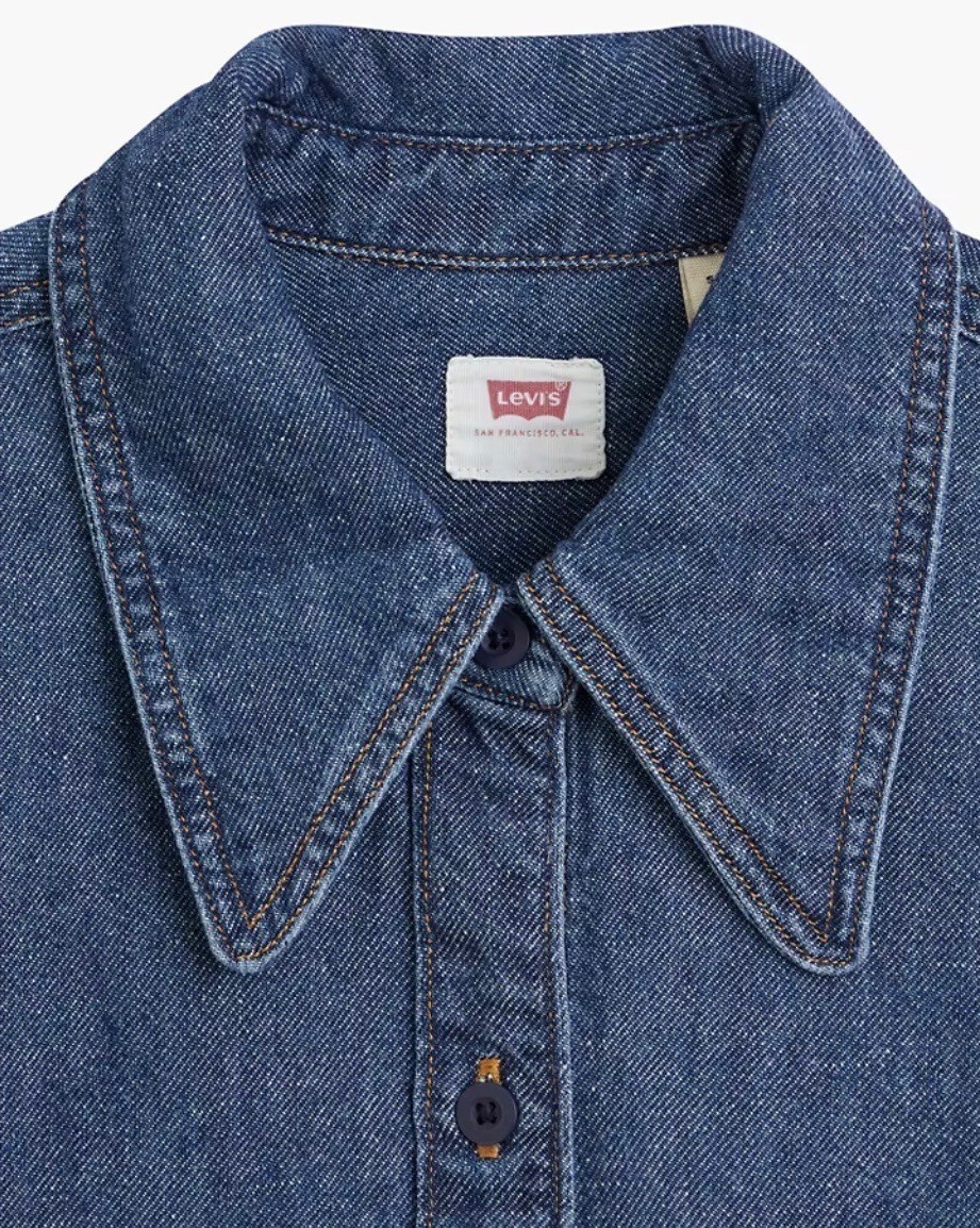 LEVI'S JADON DENIM SHIRT LEVI'S WOMEN'S DENIMWEAR LEVIS WOMENS DENIM WEAR MEDIUM 5400970723520