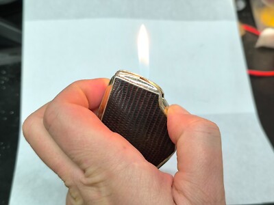 Briquet De Poche Flaminaire - Design Français Club Gaz - Vers 1955 - Occasion