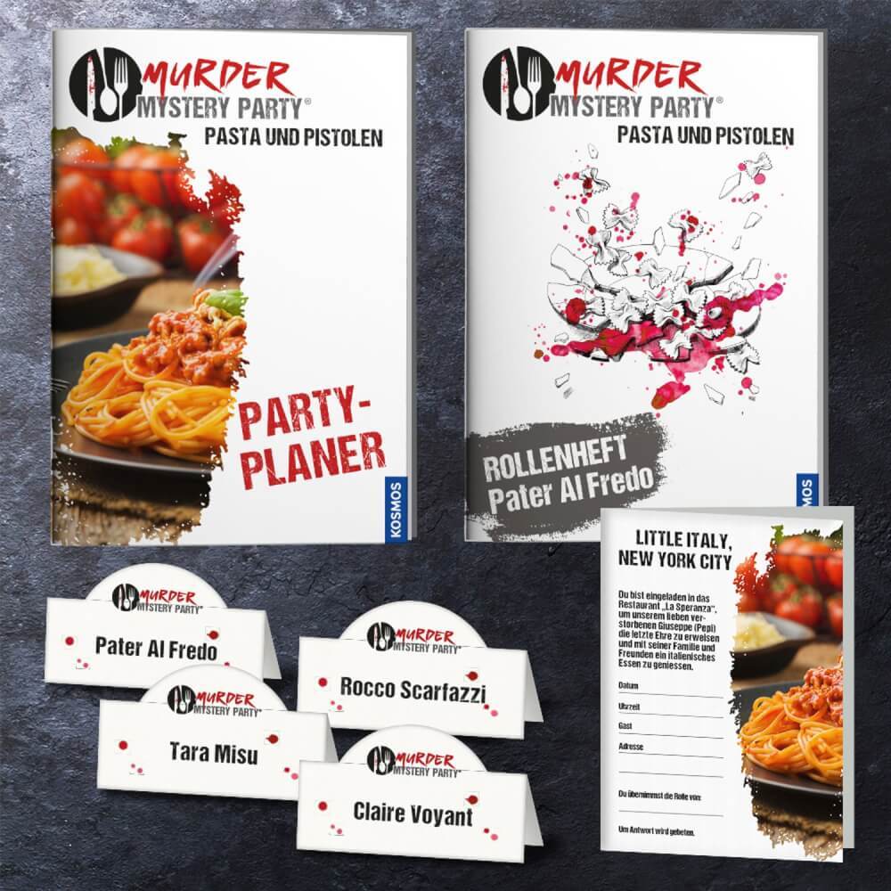 Thumbnail - Murder Mystery Party Pasta Und Pistolen