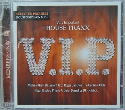 2 CD V.I.P.   ''Very Important HOUSE TRAXX''  NEU in Folie