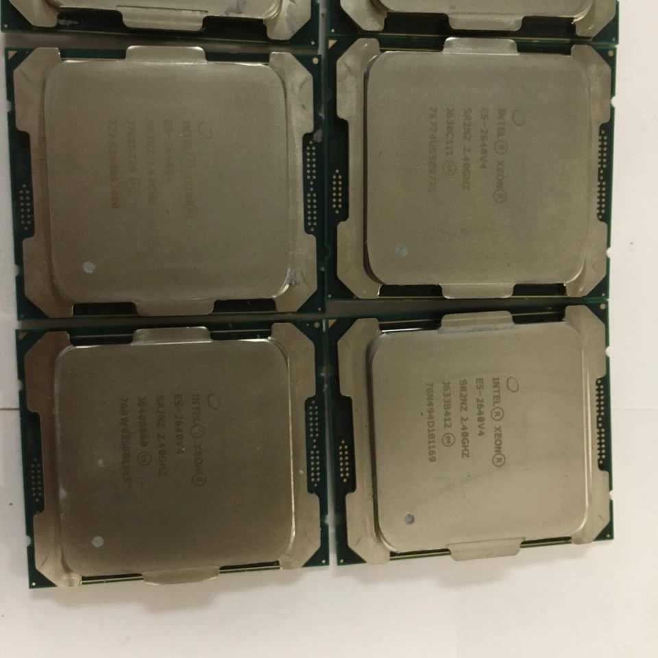 Lote de 10 - Intel Xeon E5 - 2640V4 / SR2NZ 2,40 GHz 25 MB 10 núcleos CPU LGA 2011 Foto 2 de 2