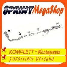 Auspuff Hosenrohr Fiat Bravo Brava 1.6 66 / 76 KW 1995-1998 Auspuffanlage 0232