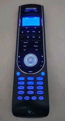 Logitech Harmony 550 Black Gray LCD Display Universal Remote Control Tested