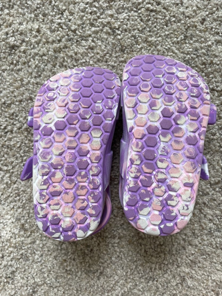 Toddler Ade SlipOn Footbed Sandals Purple 6T Cat & Jack eBay